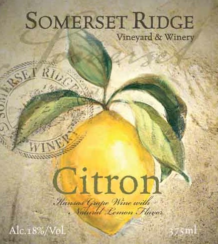 somerset ridge citron dessert wine
