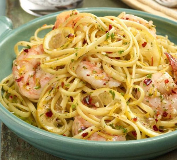 Garlic Butter Shrimp Linguine Recipe| Shrimp Recipe | Pasta Recipe