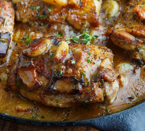 Somerset Ridge Roasted Garlic Chicken with Asiago Gravy|Chicken Recipe