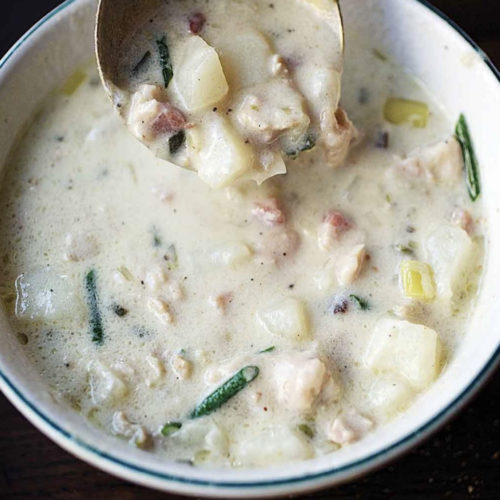 clam chowder recipe