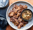 Lucky Dog Hard Cider Pork Pot Roast